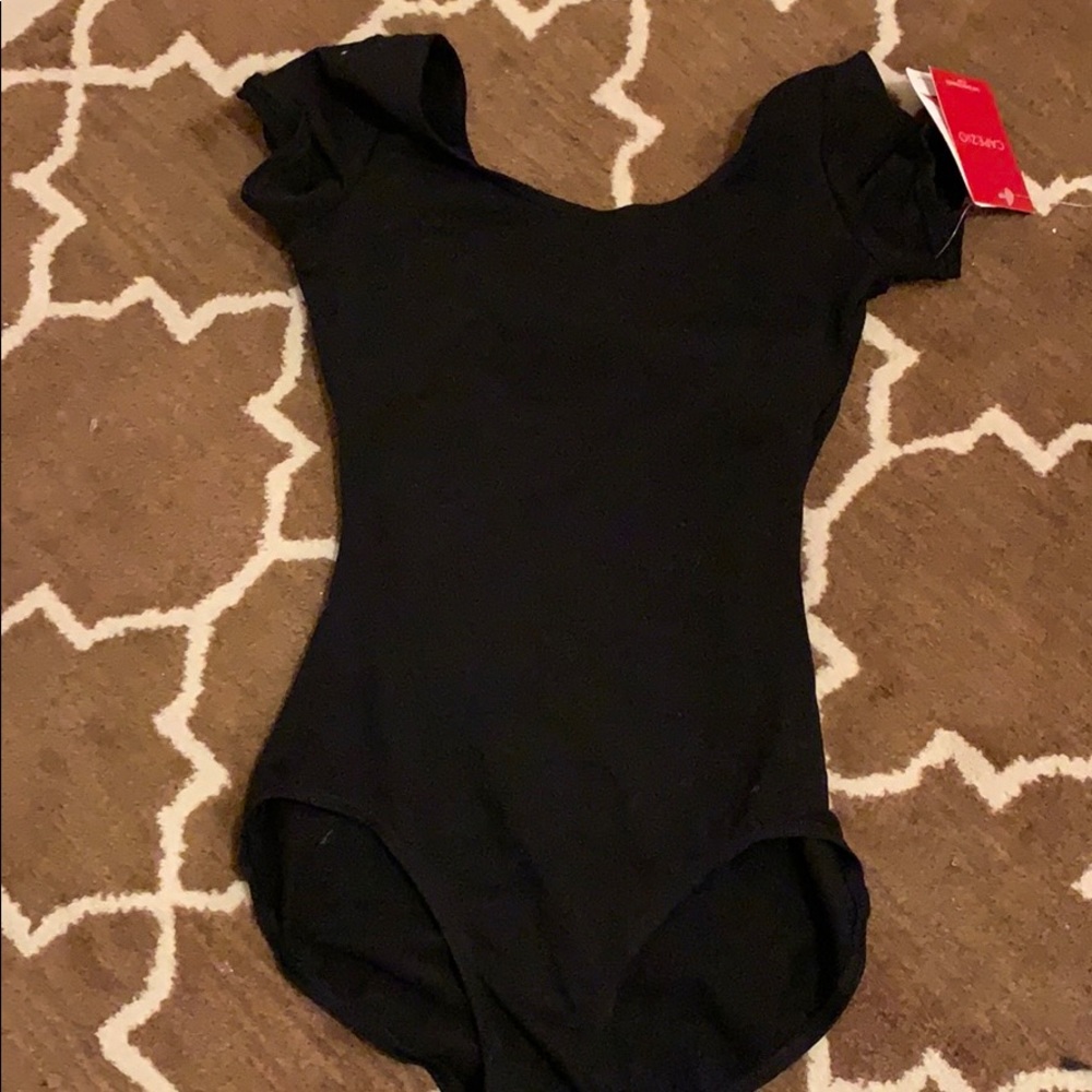 NWT Capezio Short sleeve leotard